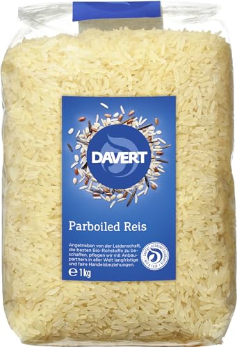 Davert Bio Parboiled Reis 1kg (6 x 1 kg) von Davert