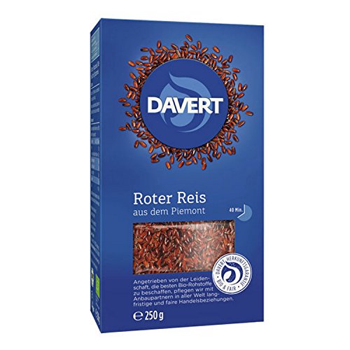 Davert Roter Piemont-Reis, natur (250 g) - Bio von Davert