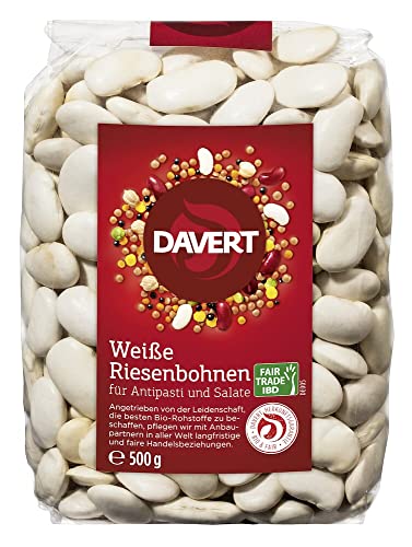 Davert Bio Weiße Riesenbohnen (6 x 500 gr) von Davert