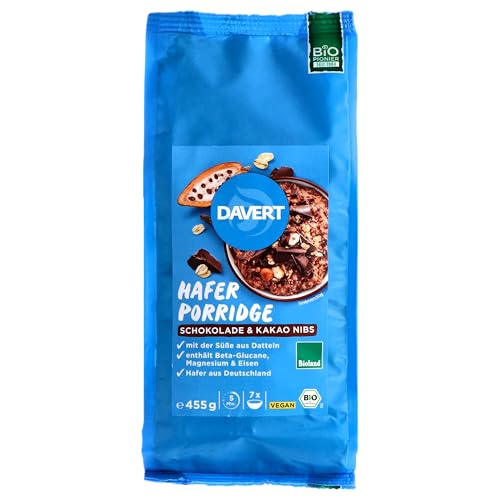 Davert Bioland Porridge Schokolade, 6 x 455g Davert Bioland Porridge Schokolade, 6 x 455g von Davert