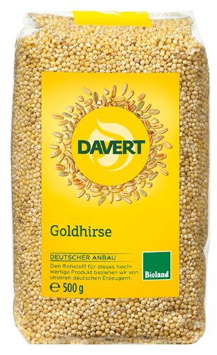 Davert Deutscher Anbau Goldhirse, Bio, 8 x 500g Davert Deutscher Anbau Goldhirse, Bio, 8 x 500g von Davert