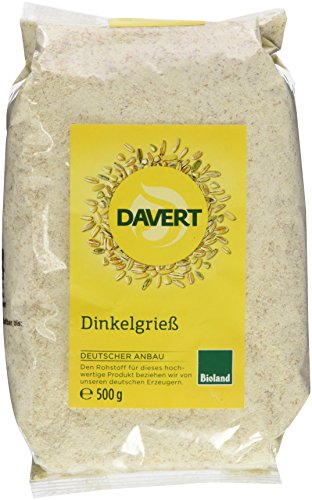 Davert Dinkelgries, 1er Pack (1 x 500 g) - Bio von Davert