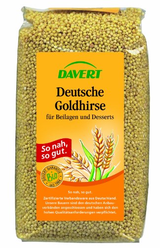 Davert Gold-Hirse "So nah, so gut", 4er Pack (4 x 500 g) - Bio von Davert