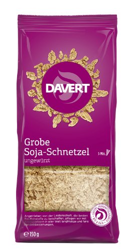 Davert Grobe Soja-Schnetzel, 1er Pack (1 x 150 g) - Bio von Davert