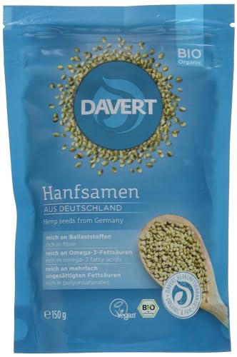 Davert - Hanfsamen - 150 g - 8er Pack von Davert