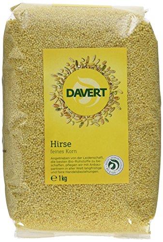 Davert Hirse feines Korn, 4er Pack (4 x 1 kg) - Bio von Davert