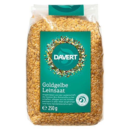 Davert Leinsaat goldgelb 500g von Davert