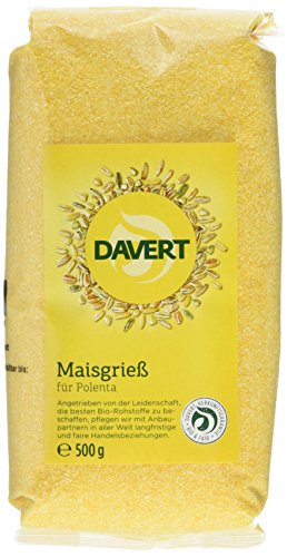 Davert Maisgrieß Polenta, 8er Pack (8x 500 g) - Bio von Davert