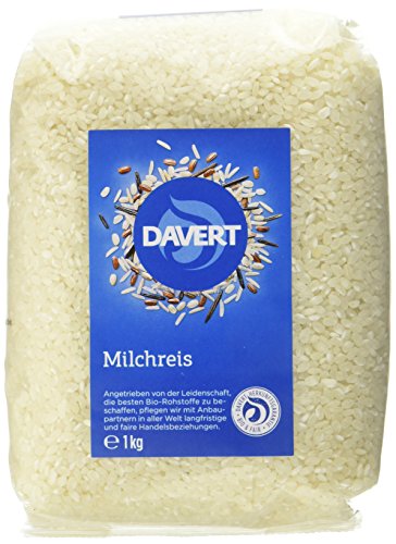 Davert Milchreis, 4er Pack (4 x 1 kg) - Bio von Davert