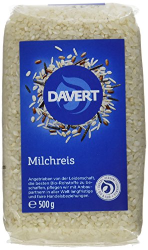 Davert Milchreis, 4er Pack (4 x 500 g) - Bio von Davert