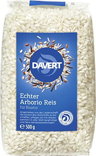 Davert Bio Echter Arborio Reis weiß (2 x 500 gr) von Davert