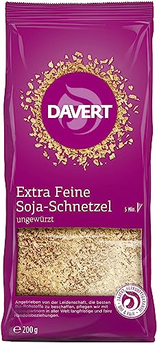Davert Bio Extra Feine Soja-Schnetzel (6 x 200 gr) von Davert