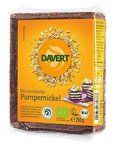 Davert Mühle Bio Münsterländer Pumpernickel (12 x 250 gr) von Davert