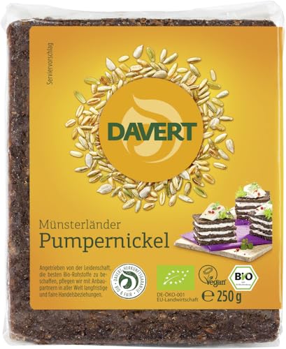 Pumpernickel 2 x 250 gr von Davert