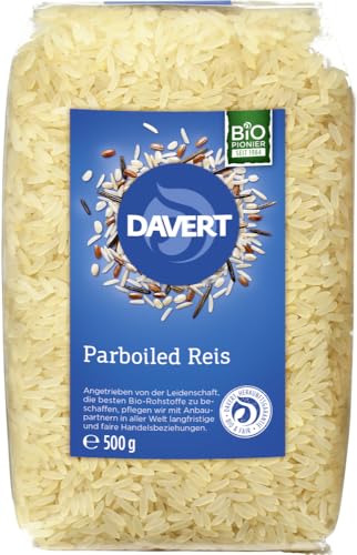 Davert Bio Parboiled Reis (6 x 500 gr) von Davert