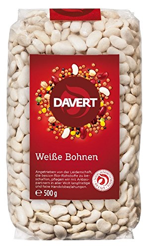 Davert Mühle Bio Weiße Bohnen (16 x 500 gr) von Davert