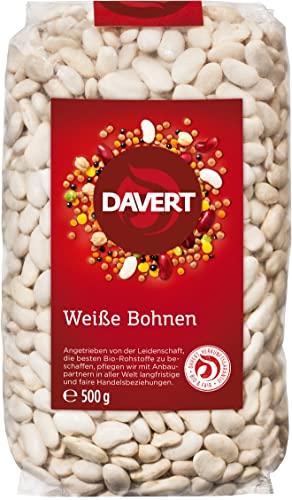 Davert Bio Weiße Bohnen (6 x 500 gr) von Davert