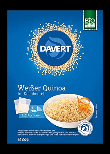 Davert Bio Weißer Quinoa im Kochbeutel (2 x 250 gr) von Davert