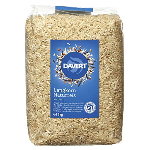 Davert Naturreis lang, 1er Pack (1 x 1 kg) - Bio von Davert