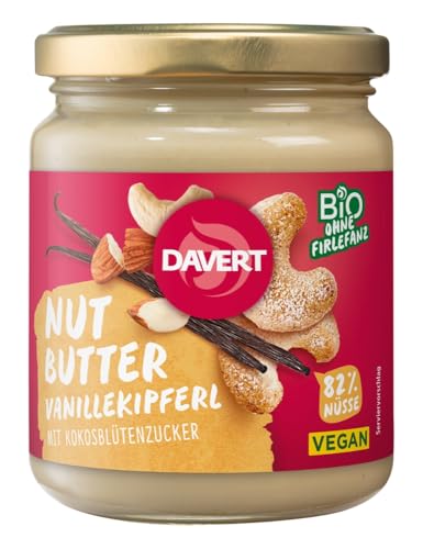 Davert Nut Butter Vanillekipferl Aufstrich 82% Nüsse 250 g Davert Nut Butter Vanillekipferl Aufstrich 82% Nüsse 250 g von Davert