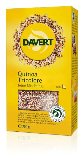 Davert Quinoa Tricolore, 4er Pack (4 x 200 g) - Bio von Davert