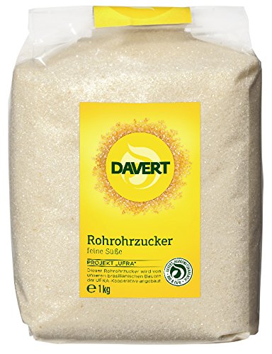 Davert Rohrohrzucker, 2er Pack (2 x 1 kg) - Bio von Davert