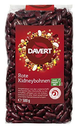 Davert - Rote Kidneybohnen Fair Trade IBD - 500 g - 8er Pack von Davert