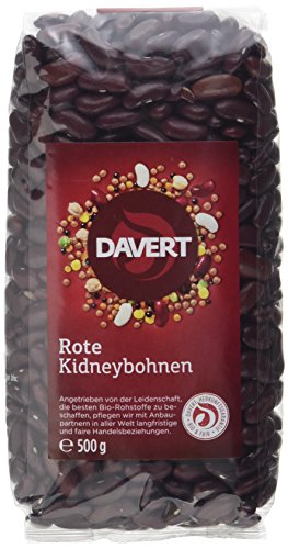 Davert Rote Nierenbohnen, 4er Pack (4 x 500 g) - Bio von Davert
