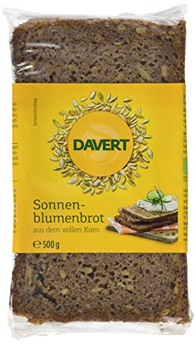 Davert Sonnenblumenbrot,6er Pack (6x 500 g) - Bio von Davert