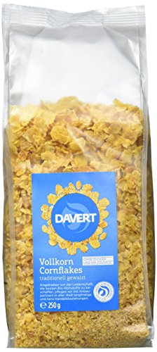 Davert Vollkornflakes, 6er Pack (6 x 250 g) von Davert