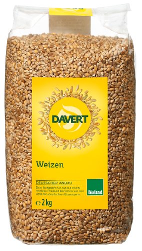 Davert 10023 Weizen, 4er Pack (4 x 2 kg) von Davert