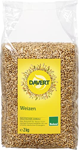 Davert Weizen Bioland, 2kg (2 x 2 kg) von Davert