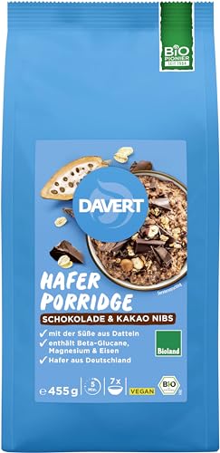Davert XL Porridge Schoko KakaoNib Bioland (6 x 455 gr) von Davert