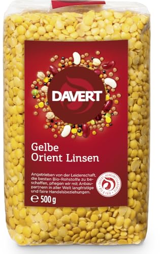 Gelbe Orient Linsen 12 x 500 gr von Davert