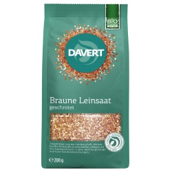 Leinsaat, geschrotet von Davert