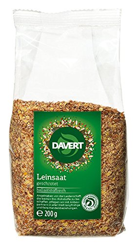 Leinsamenschrot - Leinsaat geschrotet von Davert, vegan 200g von Davert