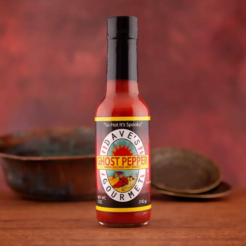 Daves Gourmet Naga Jolokia Ghost Pepper Hot Sauce - Chili Zauberer von Daves