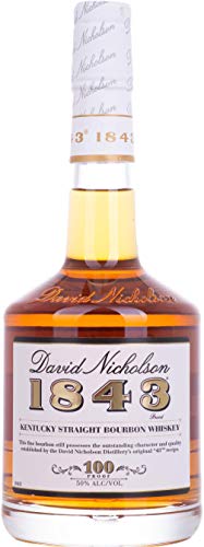 David Nicholson 1843 Kentucky Straight Bourbon Whiskey 50% Vol. 0,7l von David Nicholson
