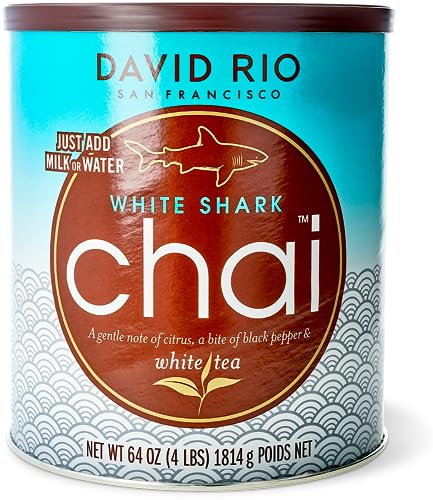 David Rio Chai White Shark aus San Francisco, Pappwickeldose (1 x 1814 g) von David Rio