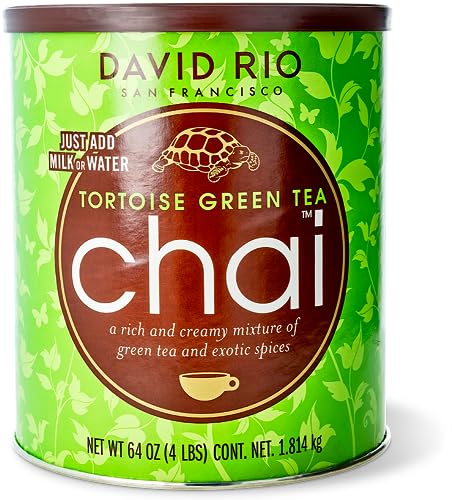 David Rio - Tortoise Green Tea Chai, Pappwickeldose (1 x 1.814 kg) von David Rio