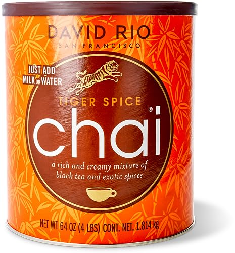 David Rio Chai Tiger Spice aus San Francisco, Dose (1x1814g) Pulver Würzig von David Rio