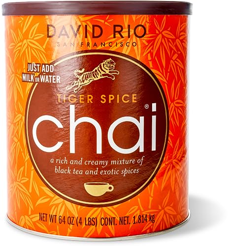 David Rio Chai Tiger Spice aus San Francisco, Pappwickeldose (1 x 1814 g) von David Rio