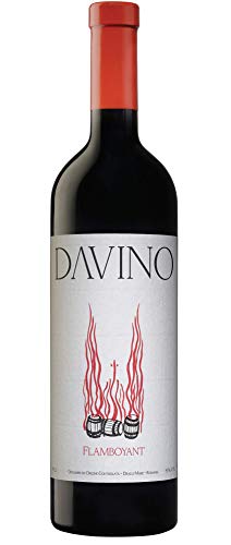 Davino | Flamboyant - Cabernet Sauvignon, Merlot & Feteasca Neagra – Rotwein trocken aus Rumänien 0.75 L von Davino