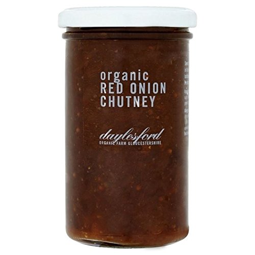 Daylesford Organische rote Zwiebel Chutney, 280 g, 2 Stück von Daylesford