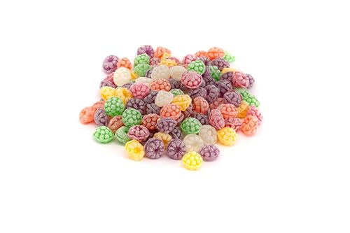 DROPS Süßigkeiten | Kleine harte Bonbons nach Geschmack (Morbeeren Verschiedene Früchte) von De Antoni