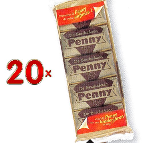 De Beukelaer Penny Melk 20 x 10 Packungen/Stück (Milch-Waffelkekse) von De Beukelaer