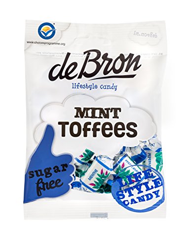 De Bron Zucker-freie Minz-Toffees (6 Stück) von De Bron