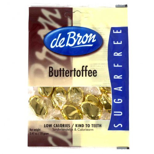 deBron Buttertoffee sugarfree von De Bron