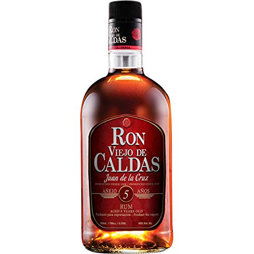 Rum Viejo de Caldas 5 Jahre - 700 ml 40% Alkohol von De Caldas