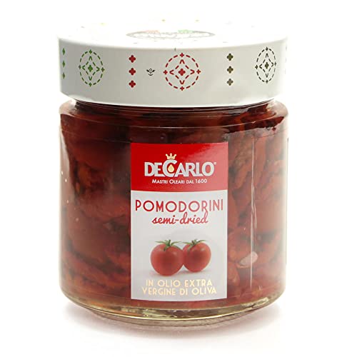 De Carlo Pomodori semisecchi sott'olio - Halbgetrocknete Tomaten in Öl - 190g De Carlo Pomodori semisecchi sott'olio - Halbgetrocknete Tomaten in Öl - 190g von De Carlo